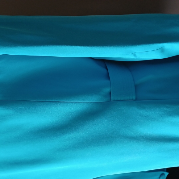 100% Pure Silk light blue suit size 6 - Picture 6 of 16